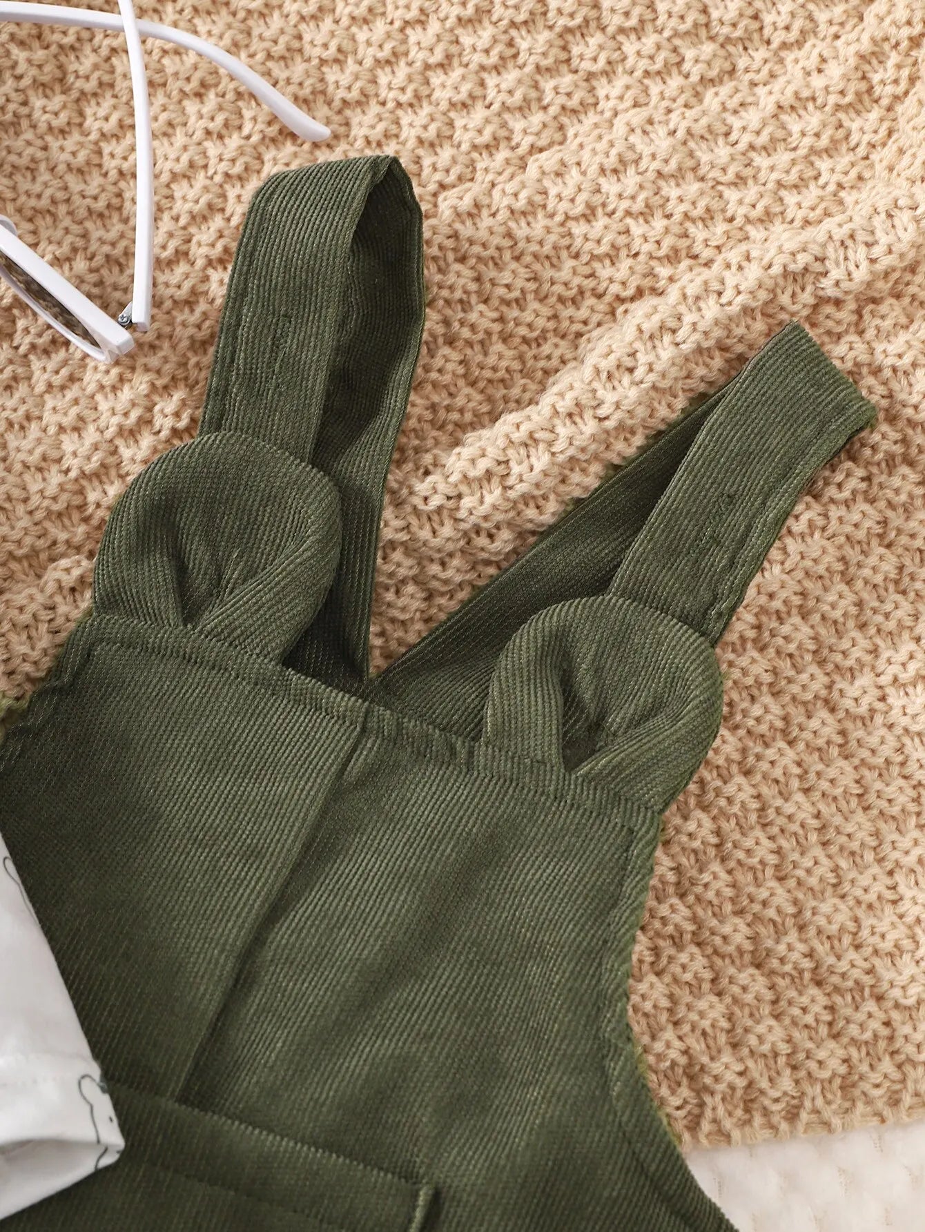 Boys Overall & Long Sleeve Set